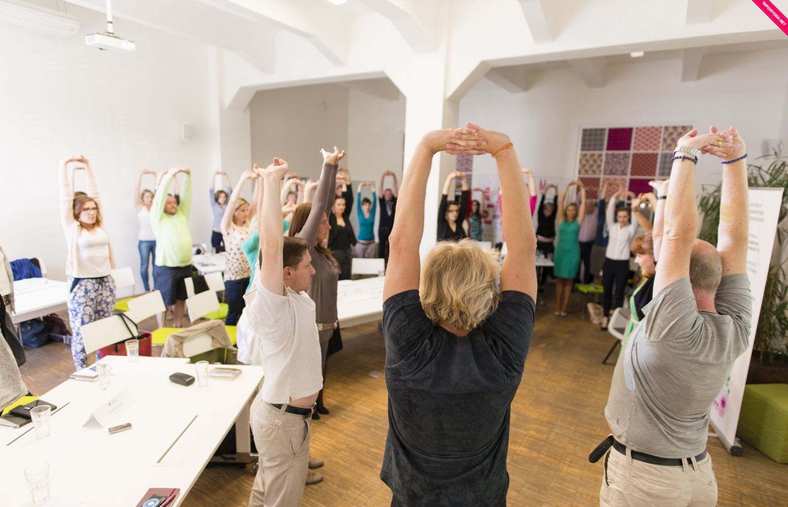 dạy yoga cho dan van phong